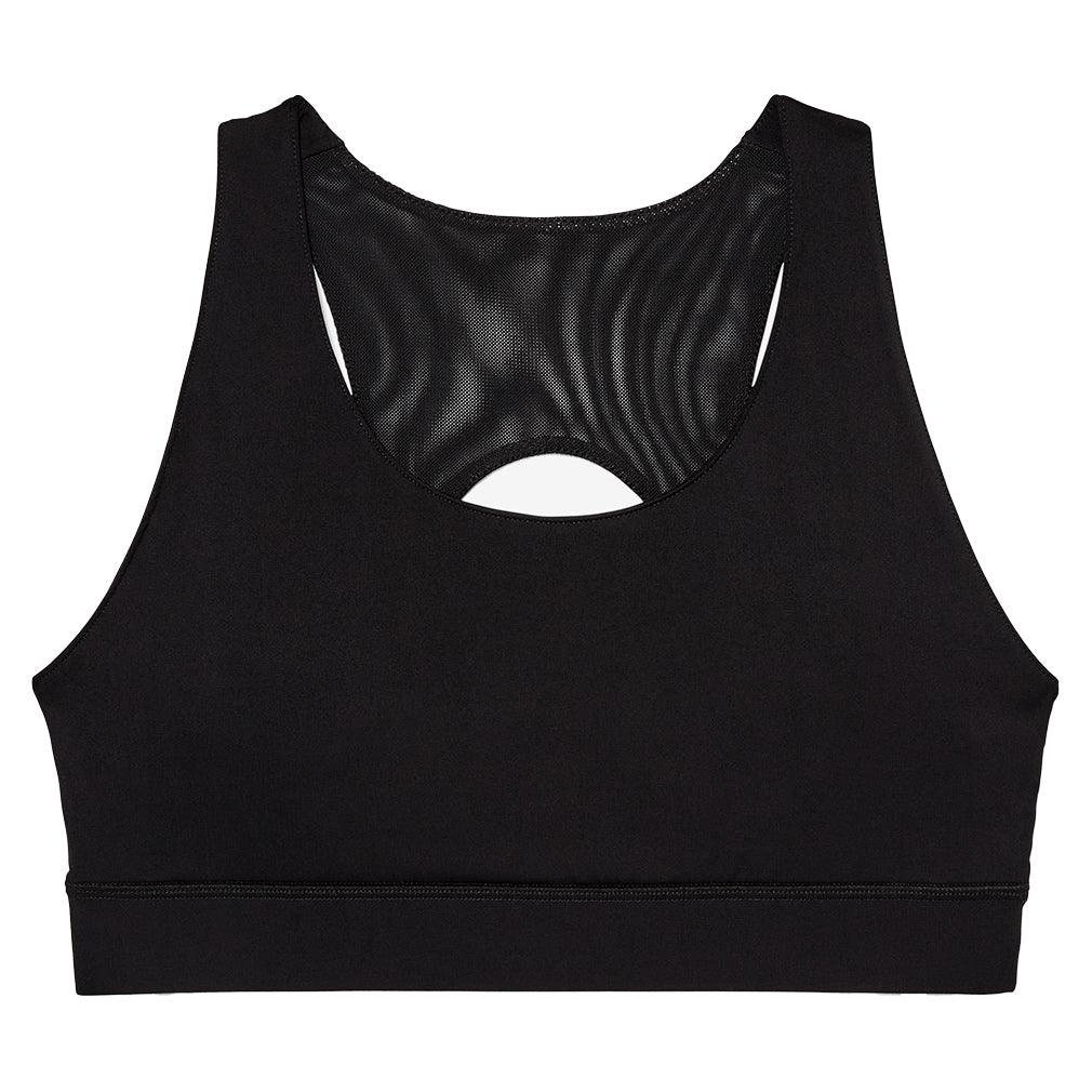Women`s Festival Mesh Back Sports Bra Black Apparel Fila