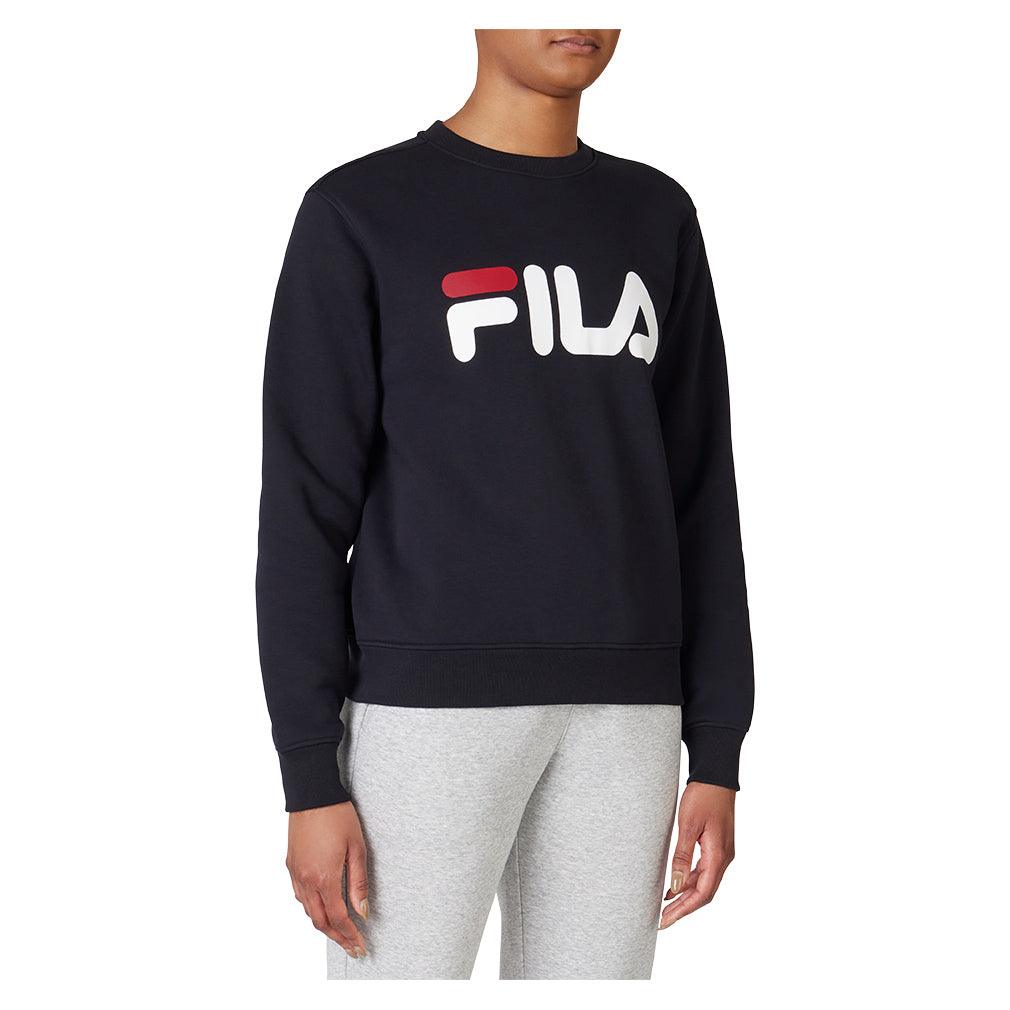 Women`s Classic Logo Long Sleeve Tennis Crew Apparel Fila