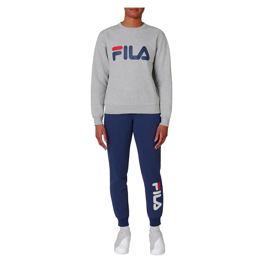 Women`s Classic Logo Long Sleeve Tennis Crew Apparel Fila