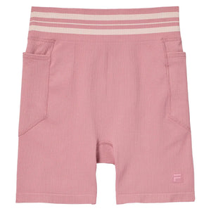 Women`s Lucky Ace Seamless Tennis Bike Short Lilas and Gardenia Apparel Fila