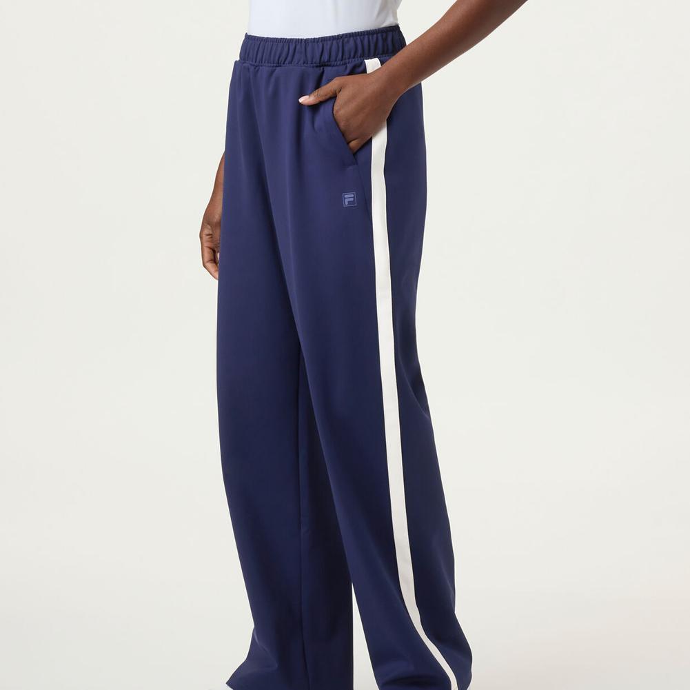 Womens Break Point Impact Tennis Pant Fila Navy and Gardenia Apparel Fila