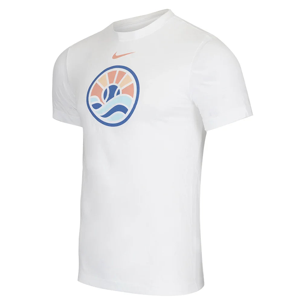 Men`s Dri-Fit Cotton Short Sleeve Tennis Tee Apparel Nike