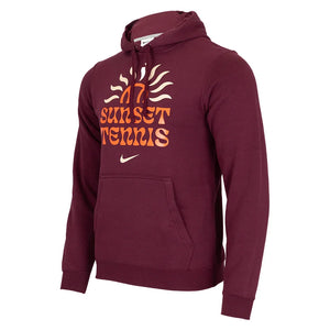 Men`s Club Fleece PO Tennis Hoodie Apparel Nike