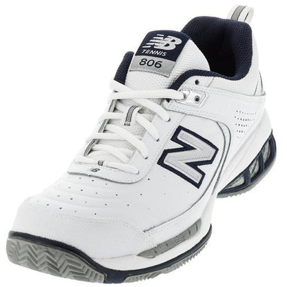 Men's MC806 B Width Tennis Shoes White Footwear New Balance