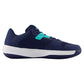 Men`s 696v6 2E Width Tennis Shoes White and Clementine Footwear New Balance