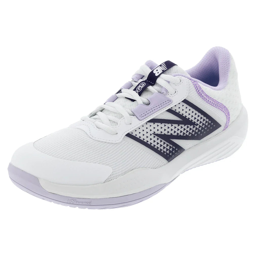 Men`s 696v6 D Width Tennis Shoes White and Grey Footwear New Balance