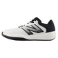 Men's 696v6 D Width Tennis Shoes White and Black Footwear New Balance