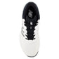 Men's 696v6 D Width Tennis Shoes White and Black Footwear New Balance