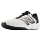 Men's 696v6 D Width Tennis Shoes White and Black Footwear New Balance