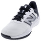 Men's 696v6 D Width Tennis Shoes White and Black Footwear New Balance