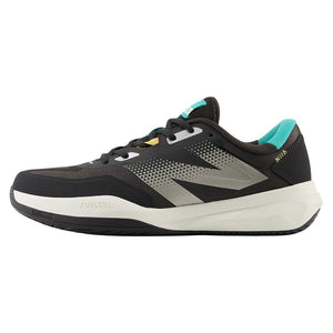 Men`s FuelCell 796v4 D Width Tennis Shoes Black Cement and Cyber Jade Footwear New Balance