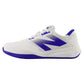 Men`s FuelCell 796v4 2E Width Tennis Shoes White and Blue Gemstone Footwear New Balance