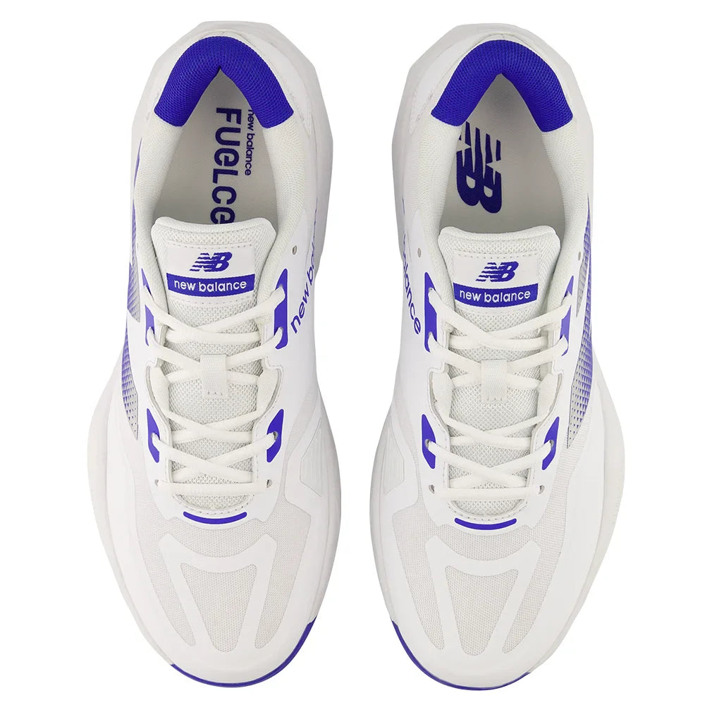 Men`s FuelCell 796v4 D Width Tennis Shoes White and Blue Gemstone Footwear New Balance