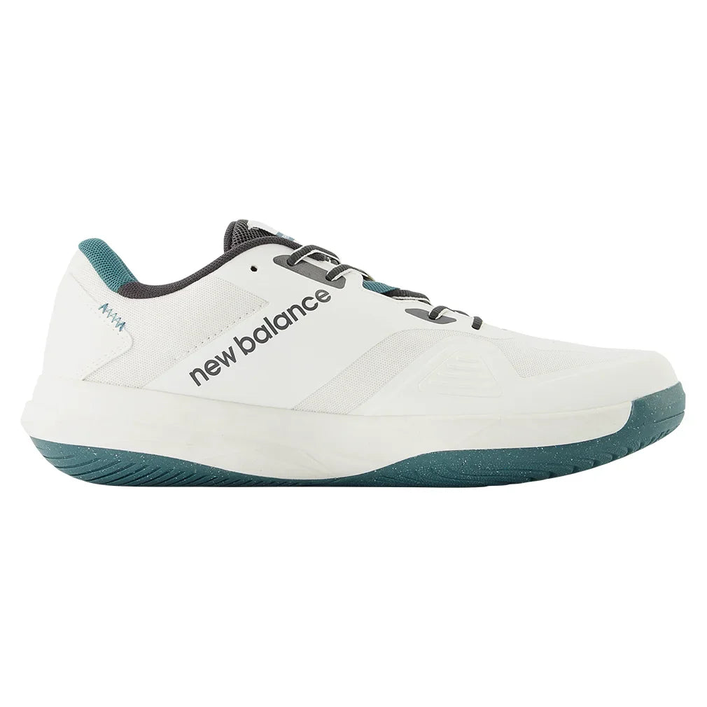 Men`s FuelCell 796v4 2E Width Tennis Shoes Sea Salt and New Spruce Footwear New Balance