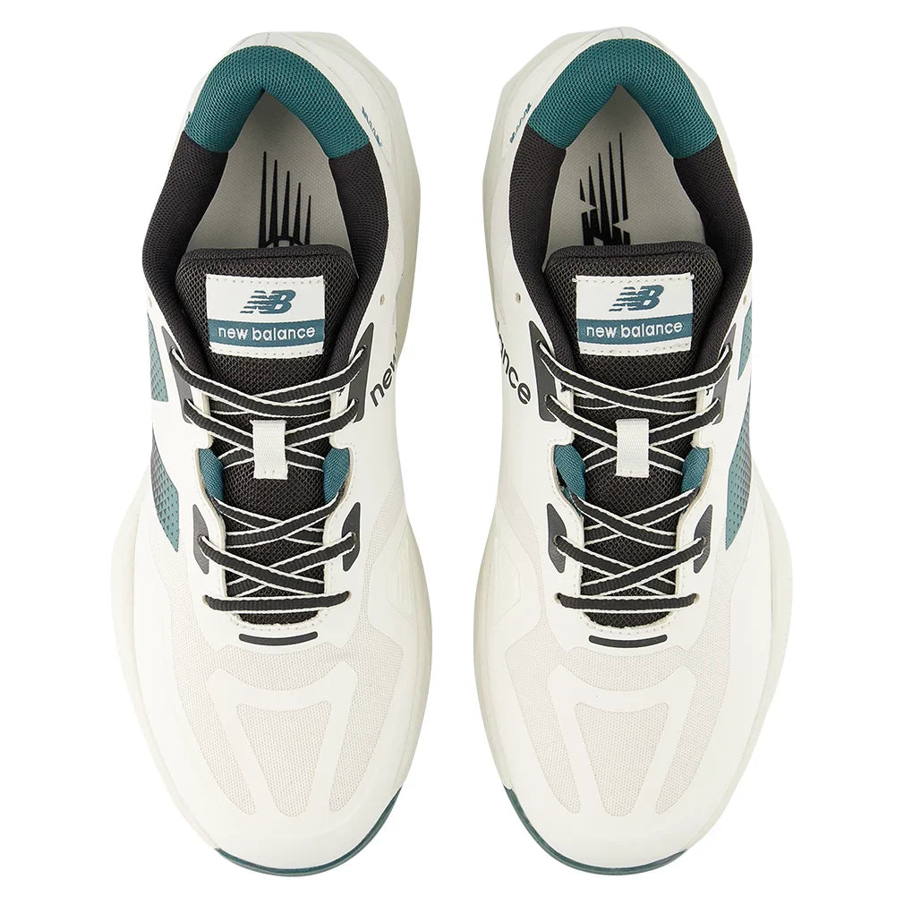Men`s FuelCell 796v4 2E Width Tennis Shoes Sea Salt and New Spruce Footwear New Balance