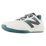 Men`s FuelCell 796v4 2E Width Tennis Shoes Sea Salt and New Spruce Footwear New Balance