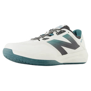 Men`s FuelCell 796v4 2E Width Tennis Shoes Sea Salt and New Spruce Footwear New Balance
