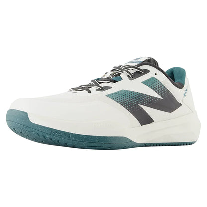 Men`s FuelCell 796v4 2E Width Tennis Shoes Sea Salt and New Spruce Footwear New Balance