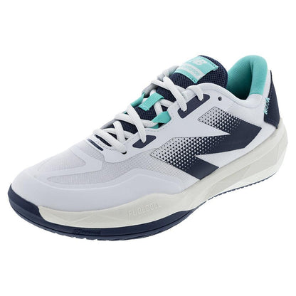 Men`s FuelCell 796v4 2E Width Tennis Shoes White and Navy Footwear New Balance