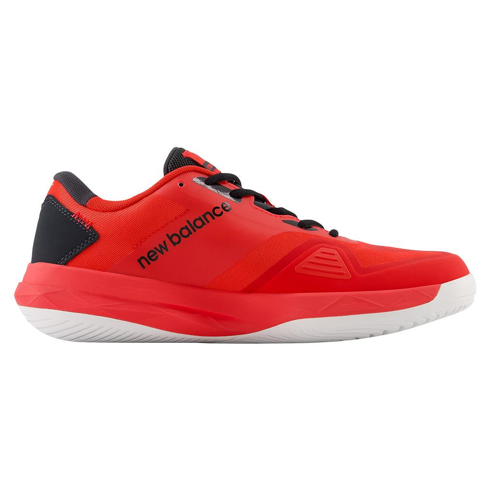 Men`s FuelCell 796v4 2E Width Tennis Shoes Team Red and Phantom Footwear New Balance