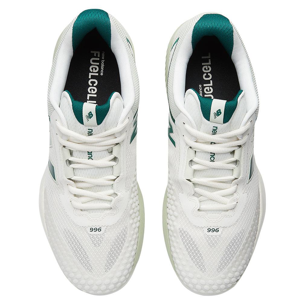 Men`s FuelCell 996v6 2E Width Tennis Shoes Sea Salt and Natural Mint Footwear New Balance
