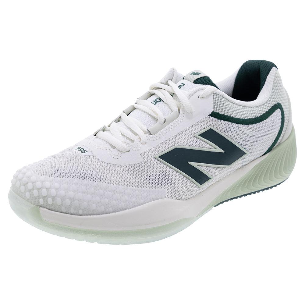 Men`s FuelCell 996v6 D Width Tennis Shoes Sea Salt and Natural Mint Footwear New Balance