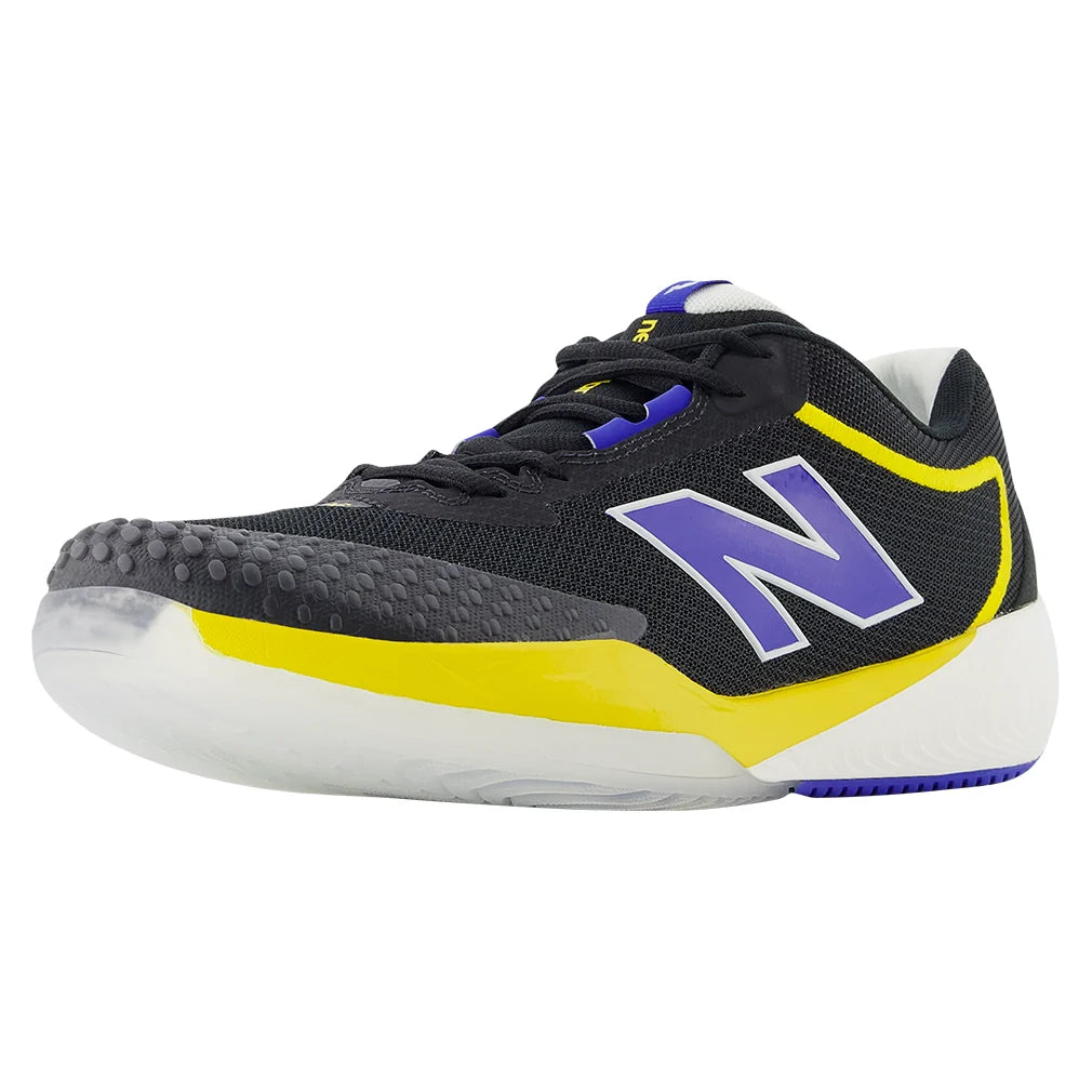 Men`s FuelCell 996v6 D Width Tennis Shoes Black and Blue Gemstone Footwear New Balance
