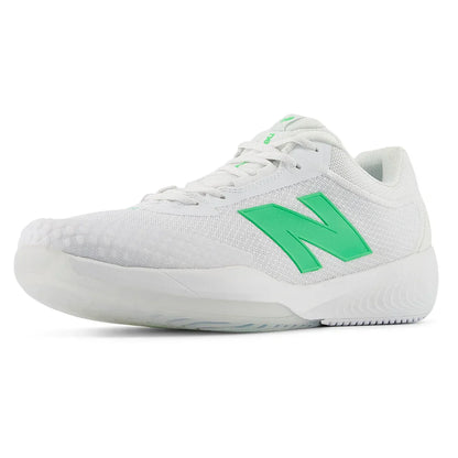 Men`s FuelCell 996v6 2E Width Tennis Shoes White and Green Apple Footwear New Balance
