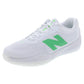Men`s FuelCell 996v6 2E Width Tennis Shoes White and Green Apple Footwear New Balance