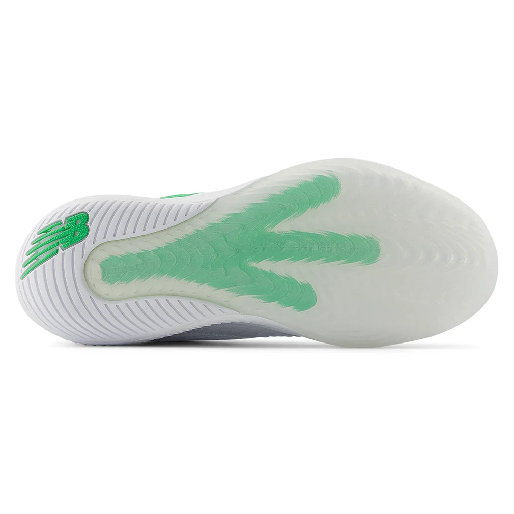 Men`s FuelCell 996v6 D Width Tennis Shoes White and Green Apple Footwear New Balance