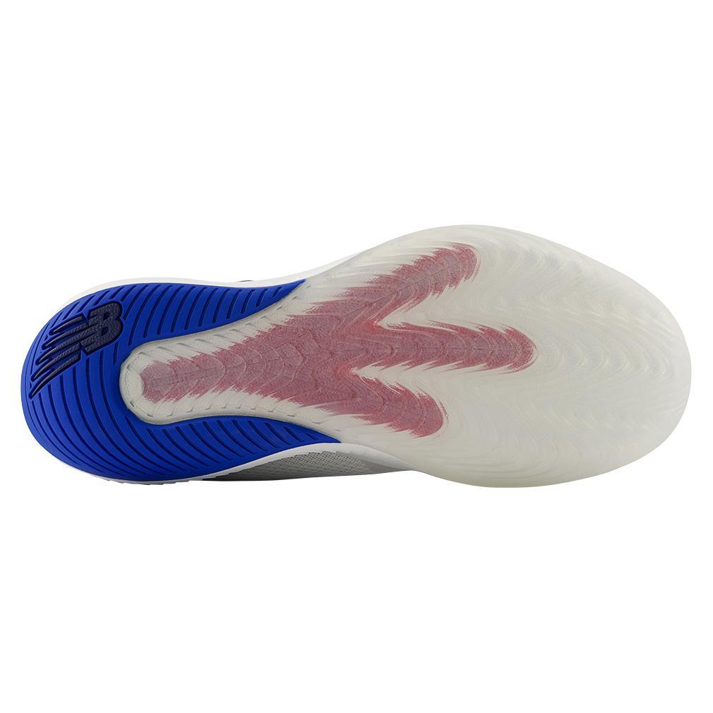 Men's FuelCell 996v6 D Width Pickleball Shoes White and Team Navy Footwear New Balance