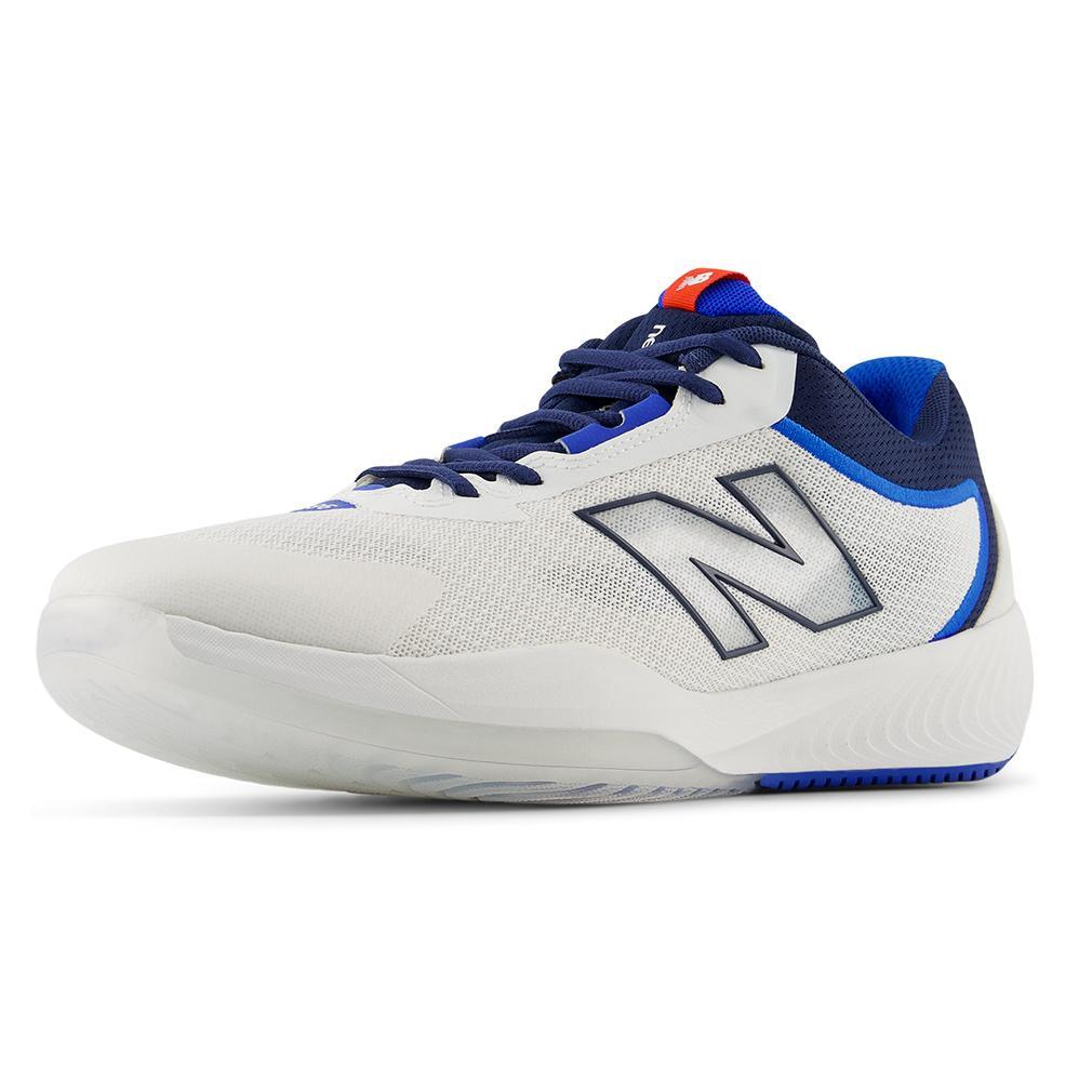 Men's FuelCell 996v6 D Width Pickleball Shoes White and Team Navy Footwear New Balance