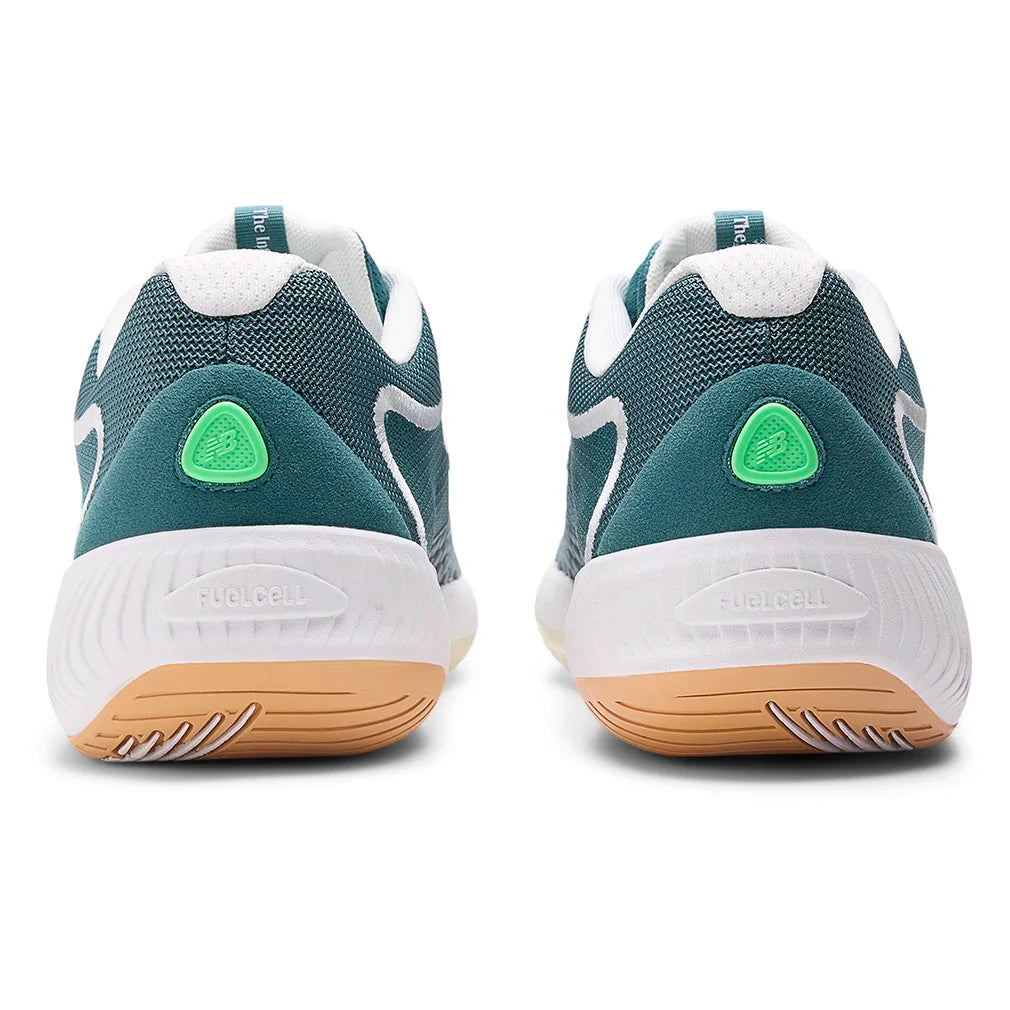 Men`s FuelCell 996v6 2E Width Tennis Shoes New Spruce and White Footwear New Balance
