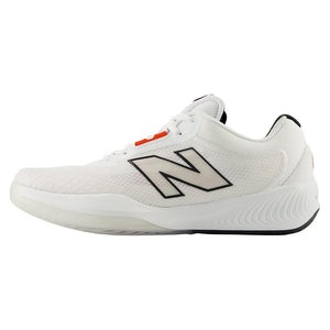 Men's FuelCell 996v6 D Width Tennis Shoes White and Black Footwear New Balance
