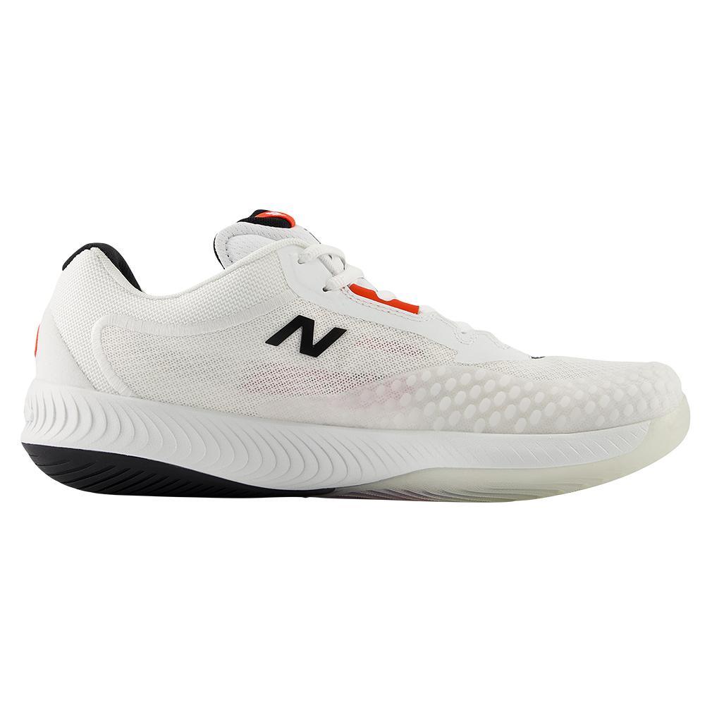 Men's FuelCell 996v6 D Width Tennis Shoes White and Black Footwear New Balance