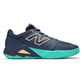 Men`s FuelCell Delray 2E Width Tennis Shoes Navy and Parchment Footwear New Balance