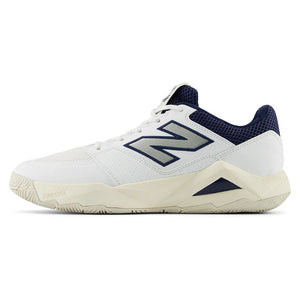 Men`s FuelCell Delray D Width Tennis Shoes White and Navy Footwear New Balance