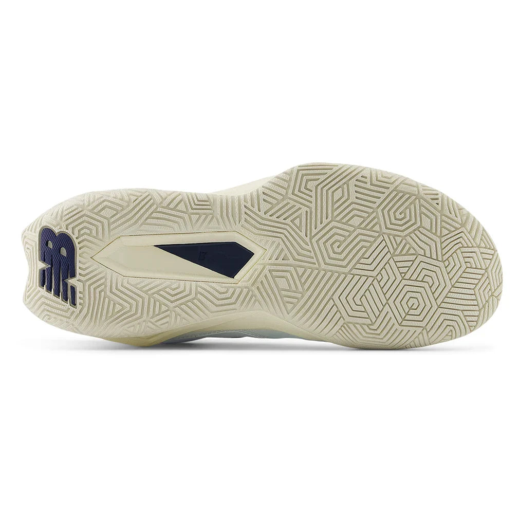 Men`s FuelCell Delray D Width Tennis Shoes White and Navy Footwear New Balance