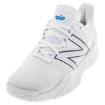 Men`s Fresh Foam Lav V2 D Width Tennis Shoes White and Laser Blue Footwear New Balance