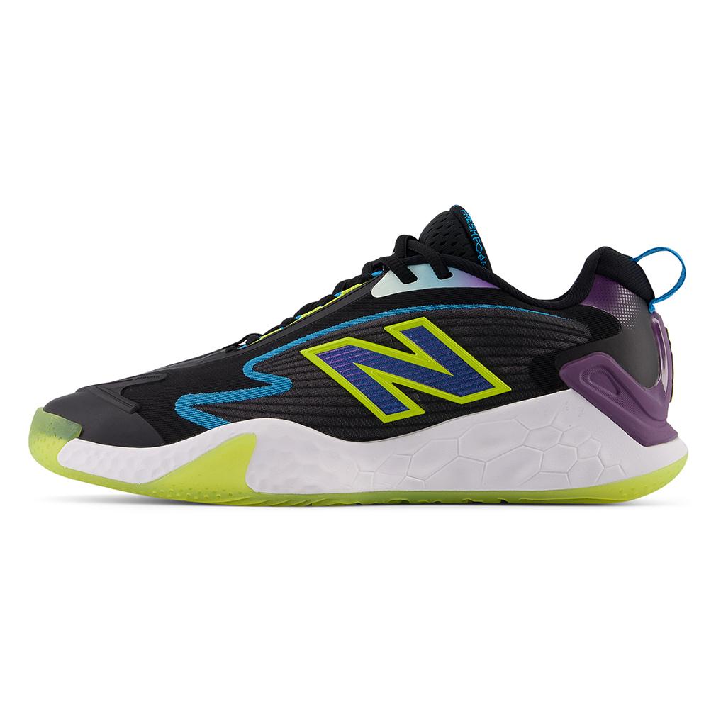 Men`s Fresh Foam X CT-Rally D Width Tennis Shoes Black and Purple Fade Footwear New Balance