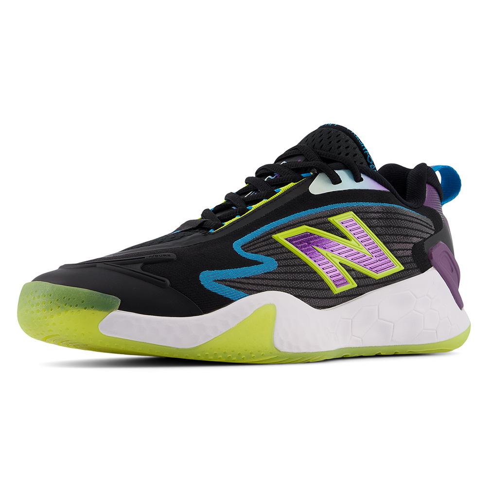 Men`s Fresh Foam X CT-Rally D Width Tennis Shoes Black and Purple Fade Footwear New Balance
