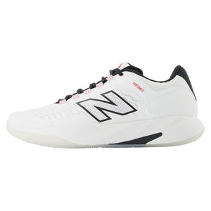 Men`s Fresh Foam X CT-Rally v2 2E Width Tennis Shoes White and Gum Footwear New Balance