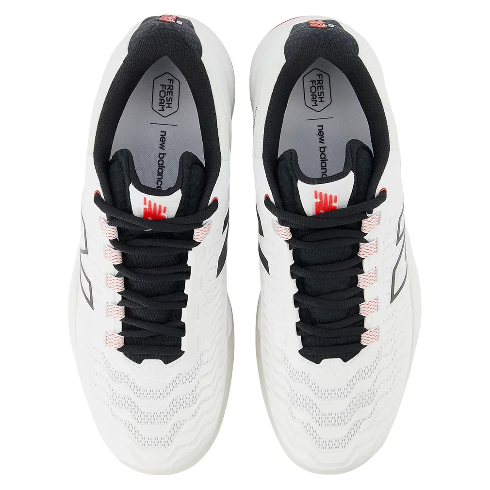 Men`s Fresh Foam X CT-Rally v2 2E Width Tennis Shoes White and Gum Footwear New Balance