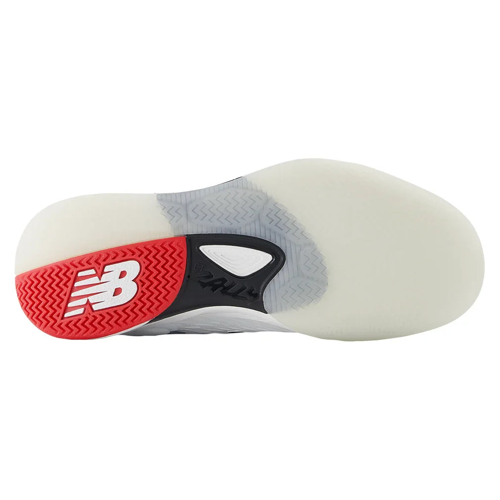 Men`s Fresh Foam X CT-Rally v2 2E Width Tennis Shoes White and Gum Footwear New Balance