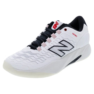 Men`s Fresh Foam X CT-Rally v2 2E Width Tennis Shoes White and Gum Footwear New Balance