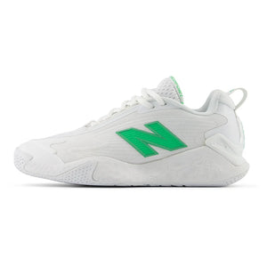 Men`s Fresh Foam X CT-Rally 2E Width Tennis Shoes White and Green Apple Footwear New Balance