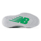 Men`s Fresh Foam X CT-Rally 2E Width Tennis Shoes White and Green Apple Footwear New Balance