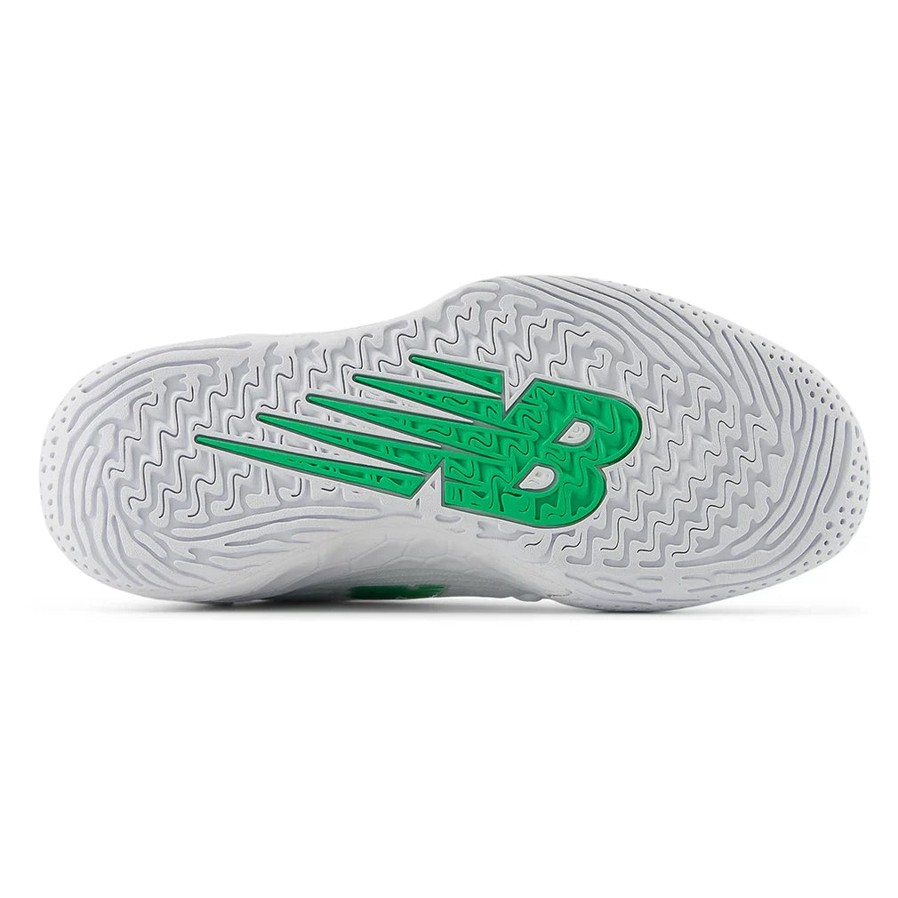Men`s Fresh Foam X CT-Rally 2E Width Tennis Shoes White and Green Apple Footwear New Balance