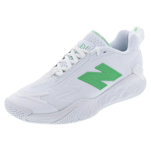 Men`s Fresh Foam X CT-Rally D Width Tennis Shoes White and Green Apple Footwear New Balance