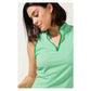 Women`s Mock Neck Tennis Tank Geo Wave Apparel Bobbe